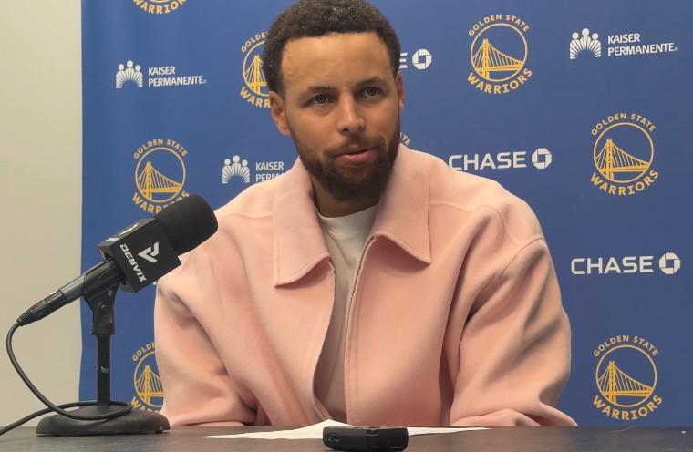 开云体育入口-库里谈巴特勒伤情：很棘手，但只要我还打我就对赢球充满信心