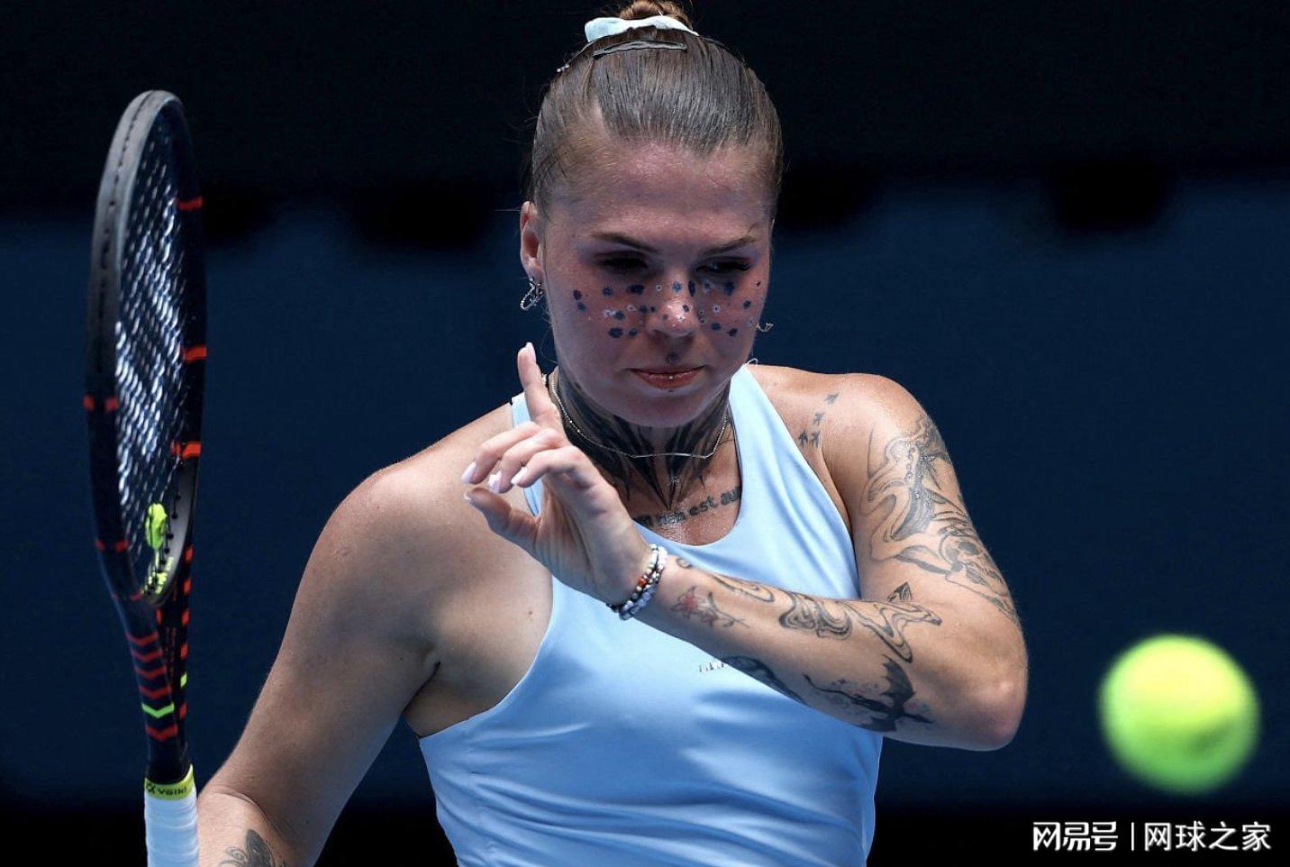 开云体育APP下载-澳网最特别的球员：奥利尼科娃的纹身来历、艰难经历与暖心故事