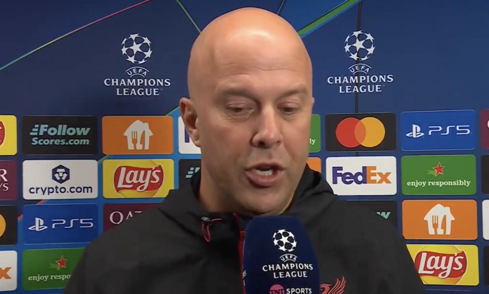 开云-斯洛特：我从不会怀疑我的球员，我知道他们已付出了全部努力